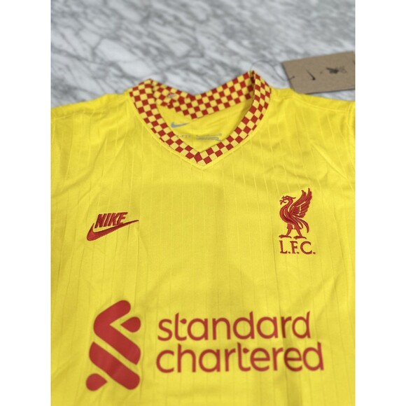 Nike Liverpool FC 2021/22 Stadium Third Women’s Small Soccer Jersey DB6227 704 - Picture 4 of 7
